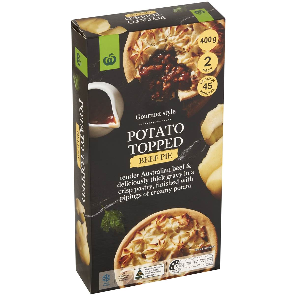 Woolworths Potato Topped Beef Pie
