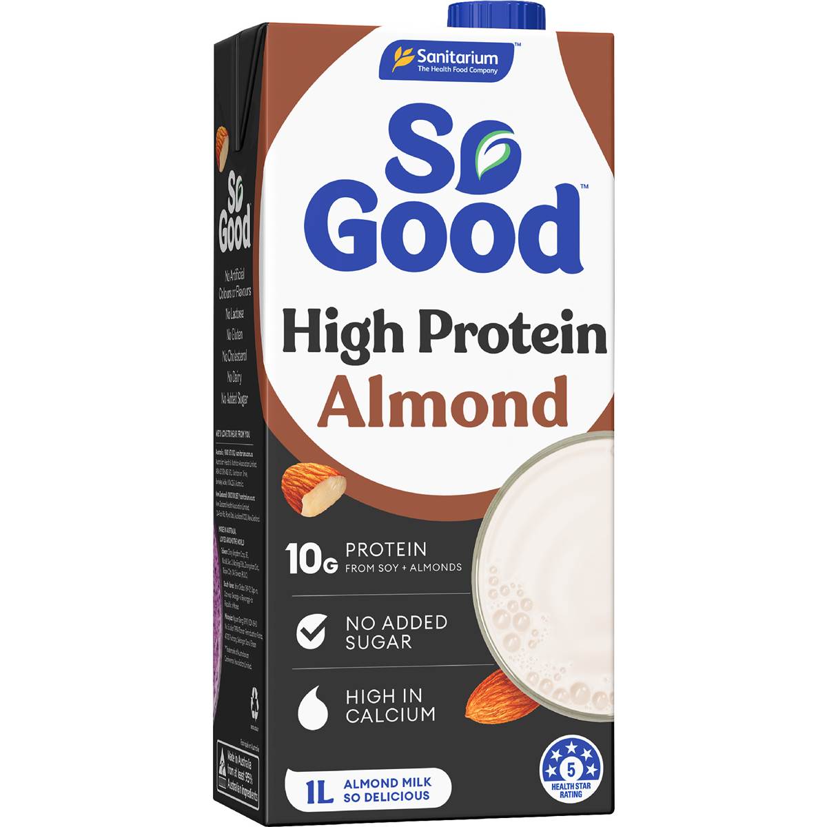 Sanitarium So Good High Protein Almond Long Life Milk UHT 1L