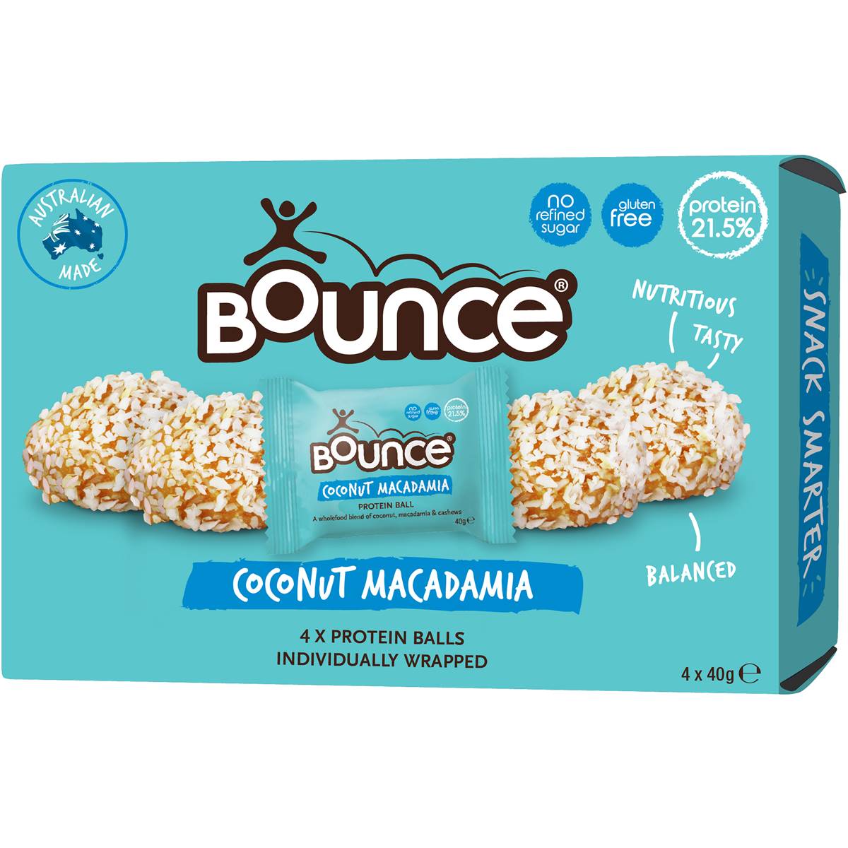 Calories in Bounce Coconut Macadamia Energy Ball calcount