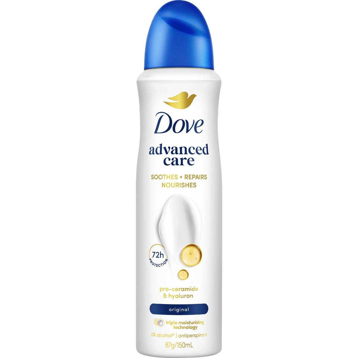 Dove Advanced Care Antiperspirant Deodorant Original 72h