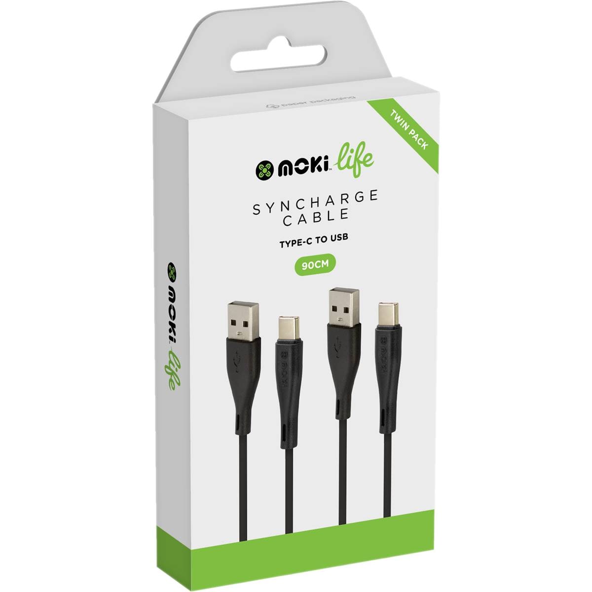 Moki Life TypeC 90cm Cables