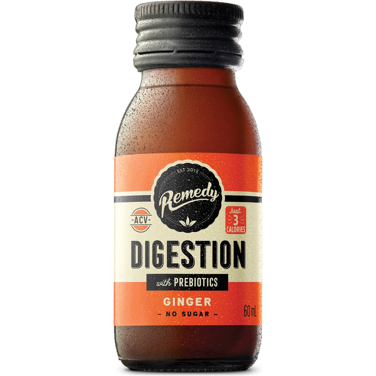 Remedy Digestion With Prebiotics Ginger Shot 60mL