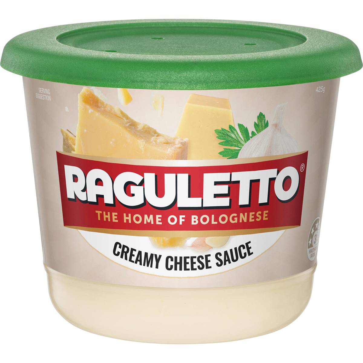 Calories in Raguletto Creamy Cheese Pasta Sauce