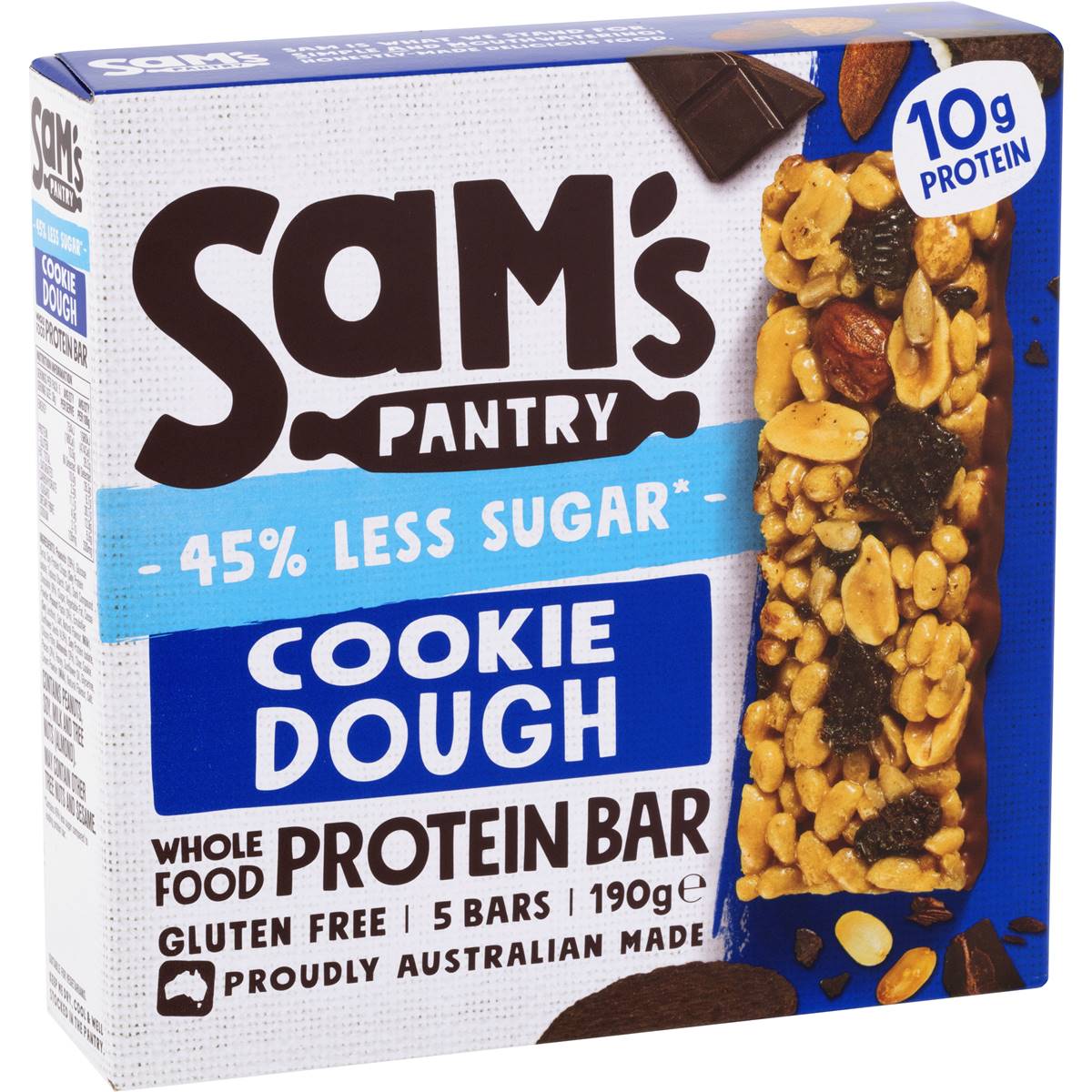Sam's Pantry Cookie Dough Protein Bars 5 pack