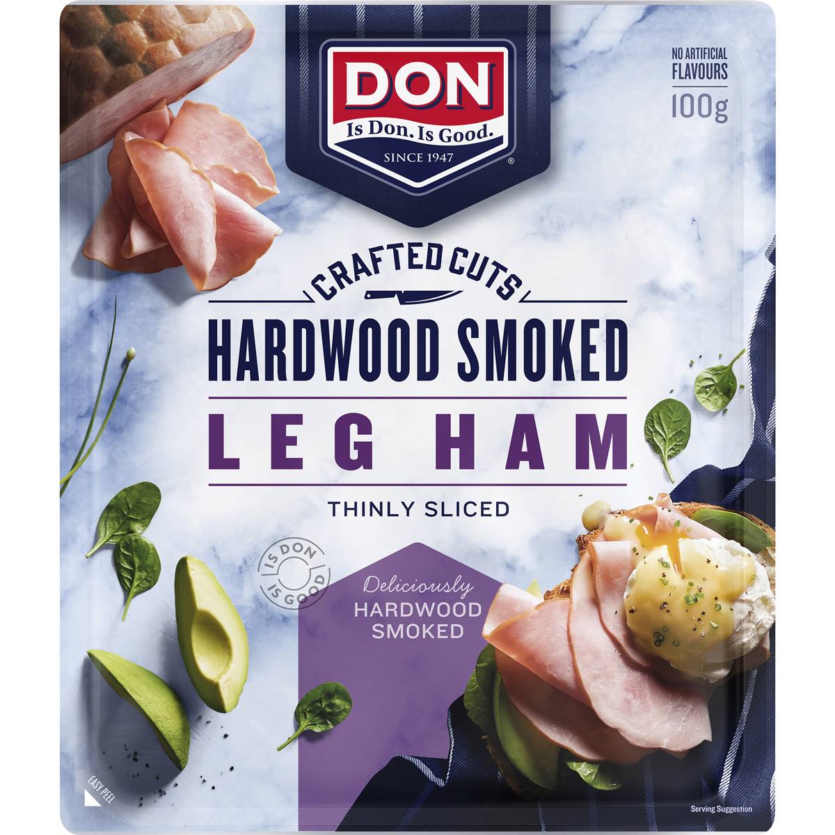 Calories in Don Smallgoods Premium Hardwood Smoked Boneless Leg Ham