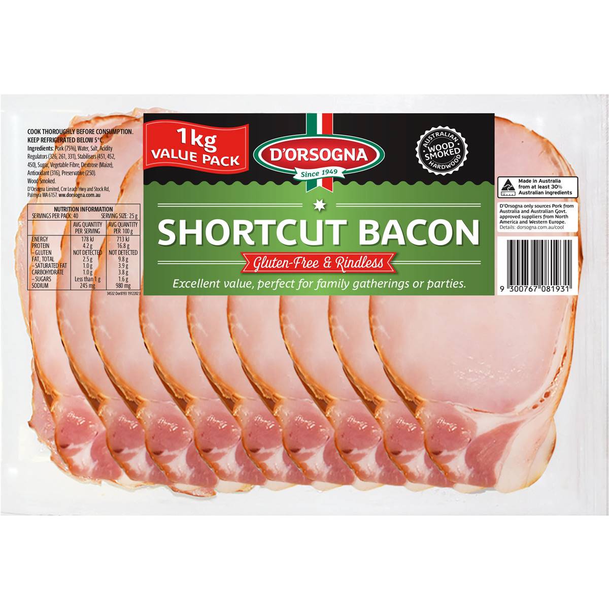 D'Orsogna Shortcut Bacon