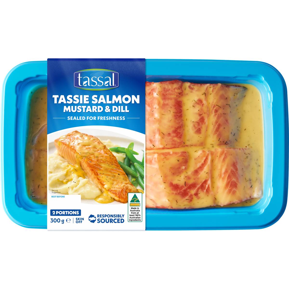 Calories in Tassal Salmon Mustard & Dill