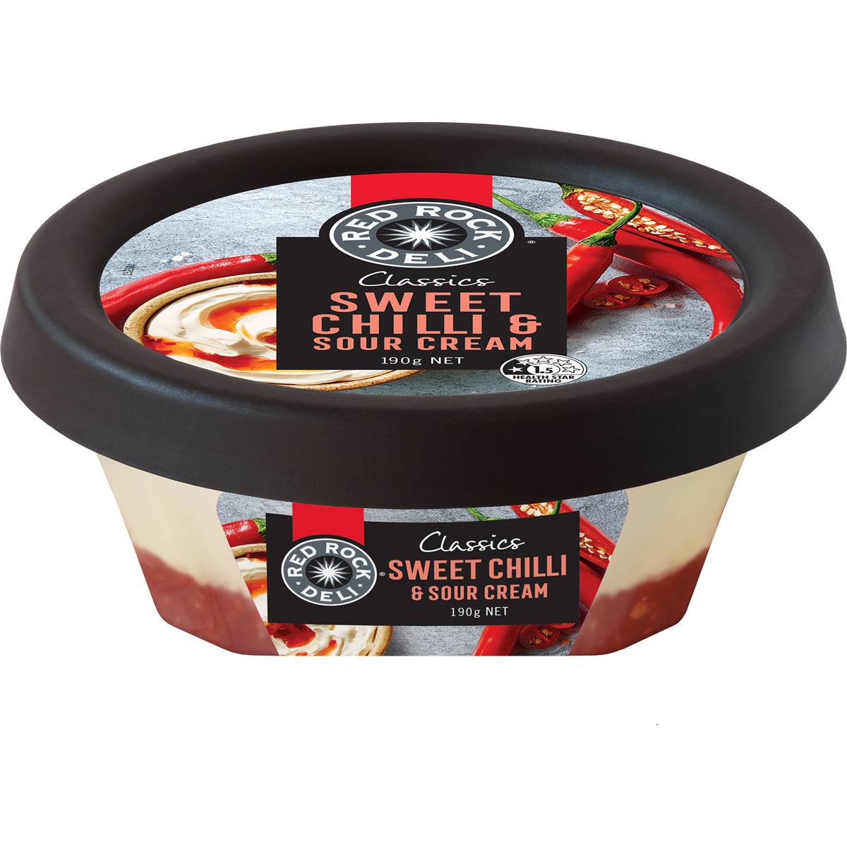 Red Rock Deli Classics Sweet Chilli & Sour Cream Dip 190g