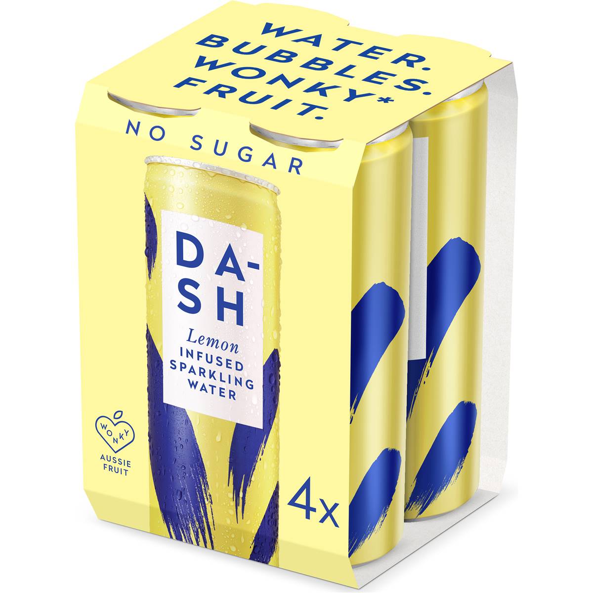 Calories in Dash Water Lemon Infused Sparkling Water