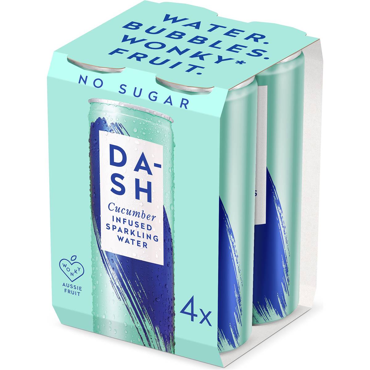 Calories in Dash Water Cucumber Infused Sparkling Water