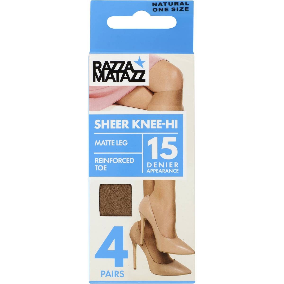 Razzamatazz Knee Hi Pairs & Spares Beige