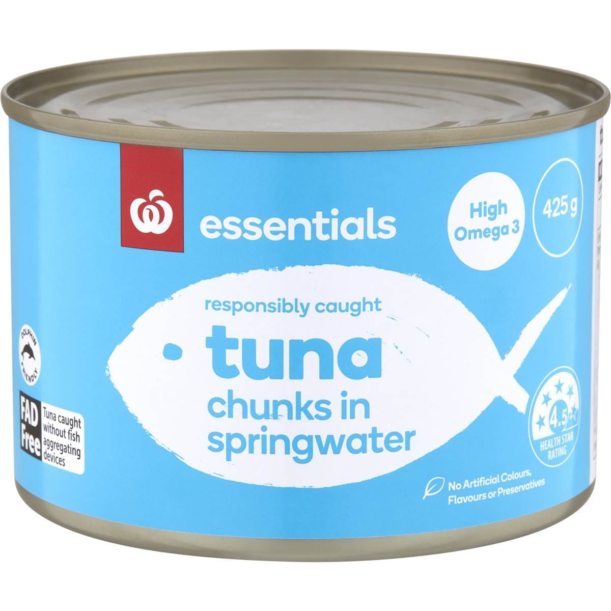 Essentials Tuna Chunks In Spring Water