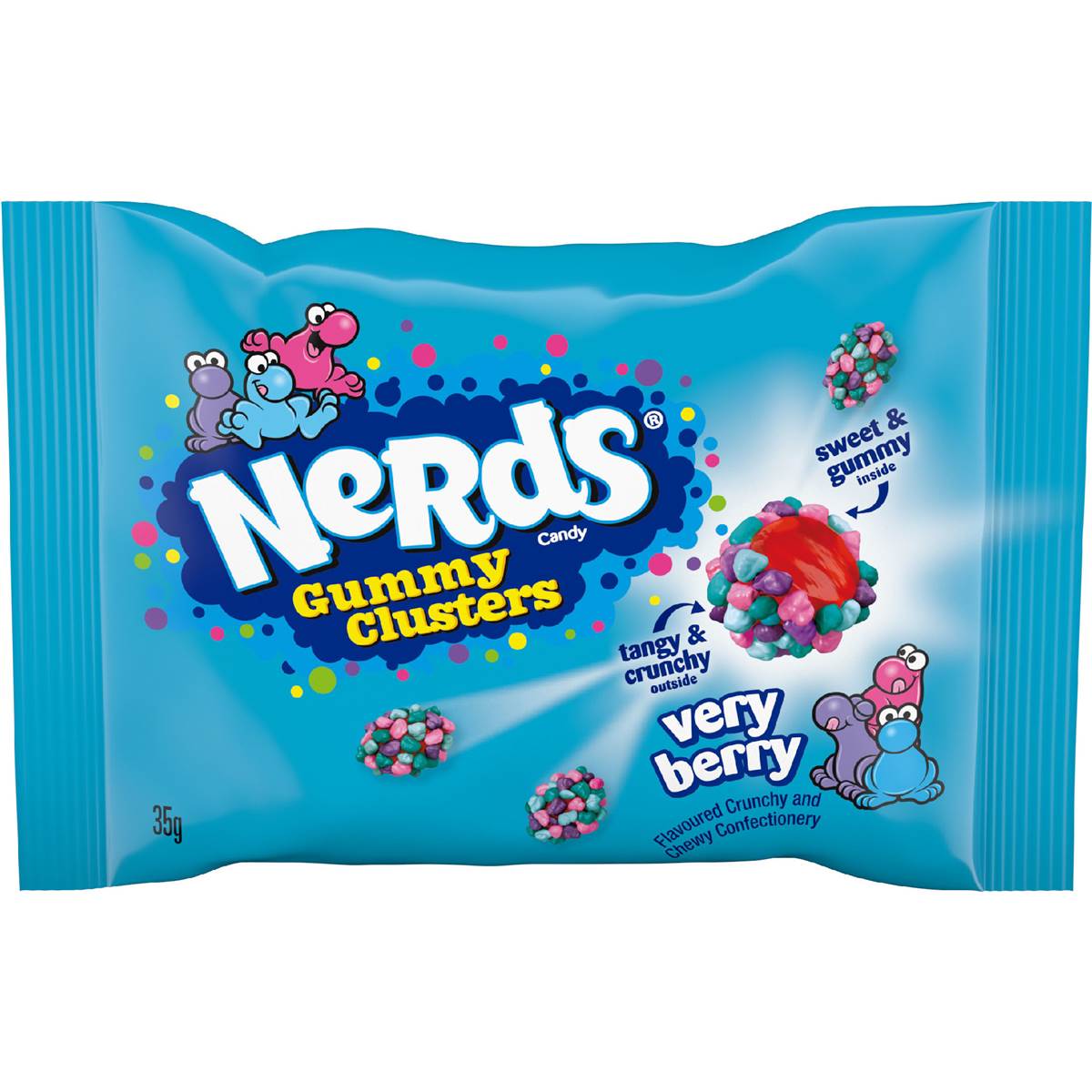Nerds Gummy Clusters Very Berry Pouch