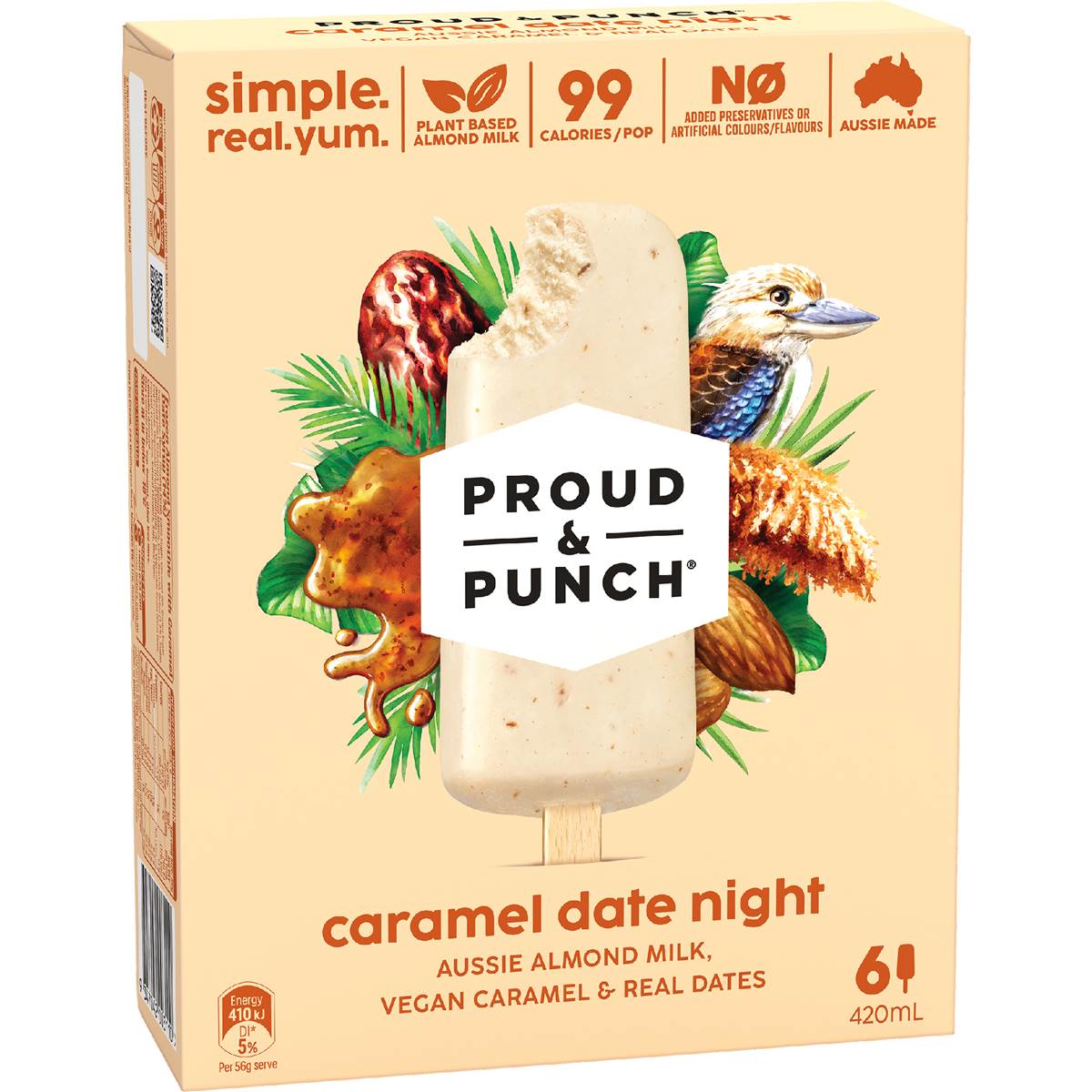Proud & Punch Caramel Date Night Sticks 6 pack