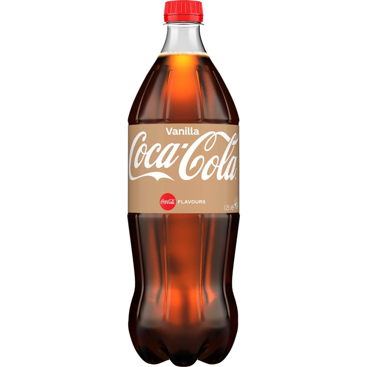 Coca-Cola Vanilla  Soft Drink Bottle 1.25L