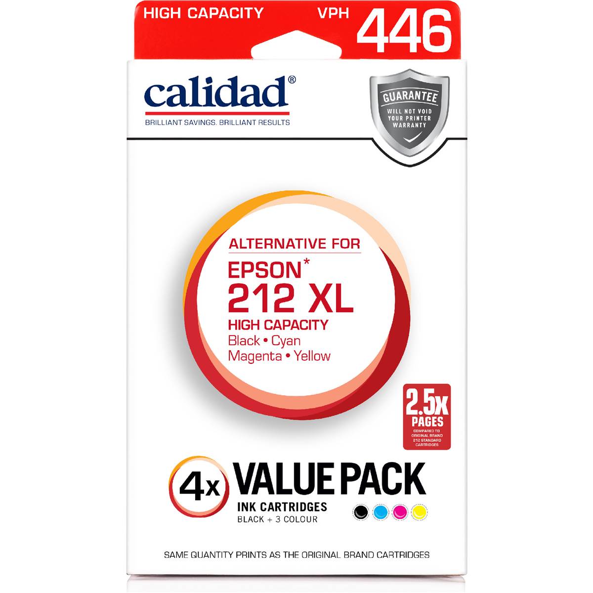 Calidad Epson 212 XL 4 pack