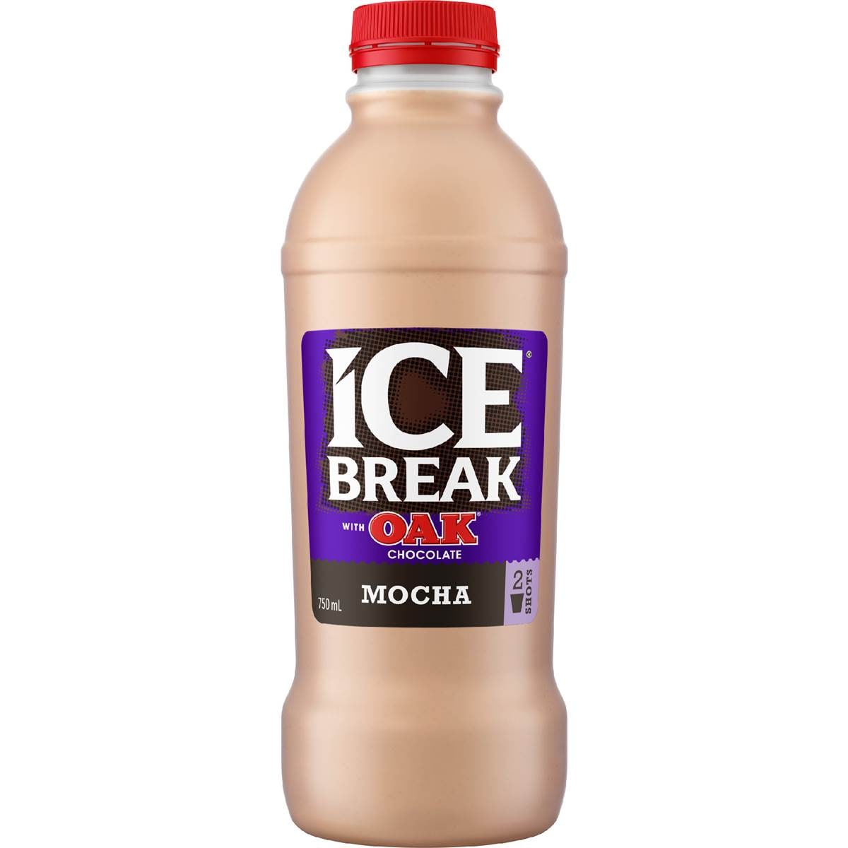 Calories in Ice Break Mocha Oak Iced Coffee Flavoured Milk calcount