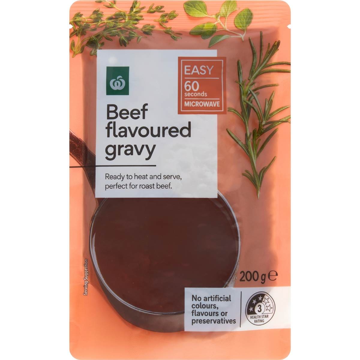 Woolworths Beef Flavoured Gravy 200g