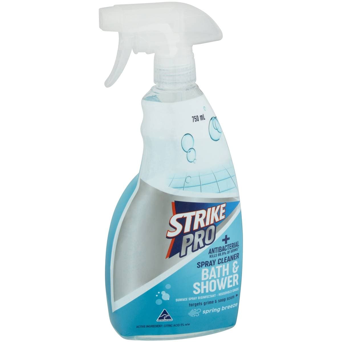 Strike Pro Bath & Shower Spray Cleaner Spring Breeze