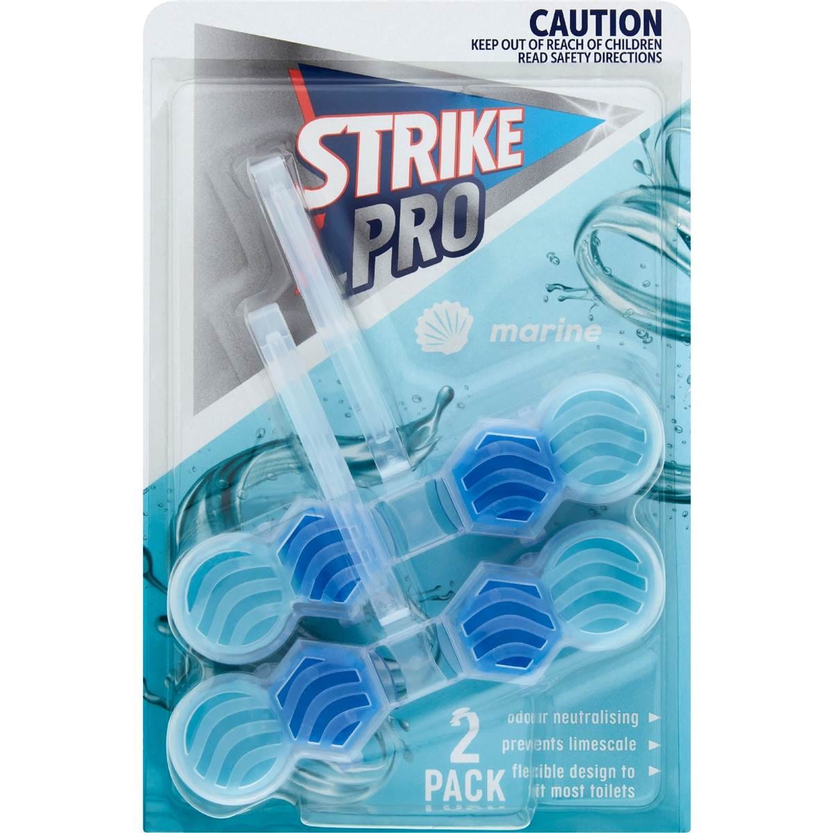 Strike PRO Toilet Clean Rim Block Marine