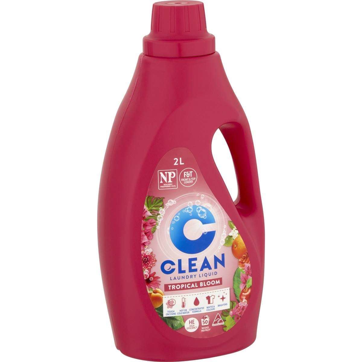 Clean Laundry Liquid Tropical Bloom