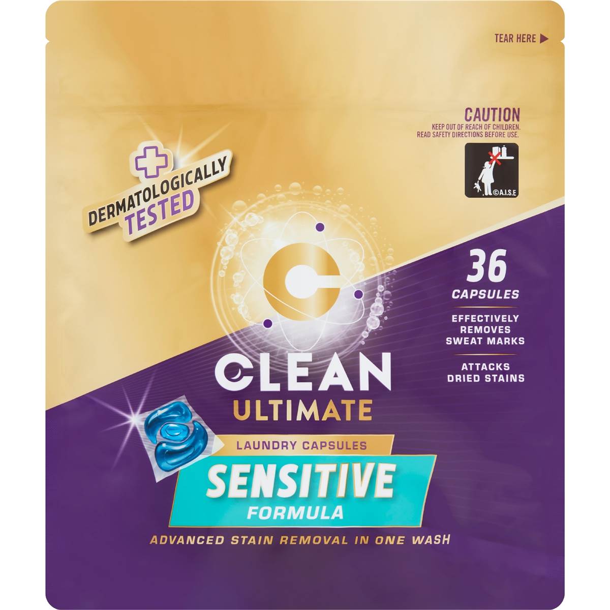 Clean Ultimate Sensitive Laundry Capsules