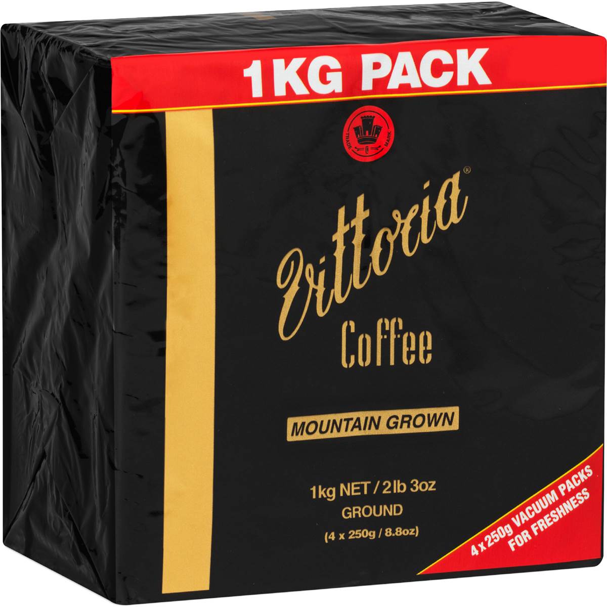 Vittoria Mountain Grown Ground Coffee 1kg