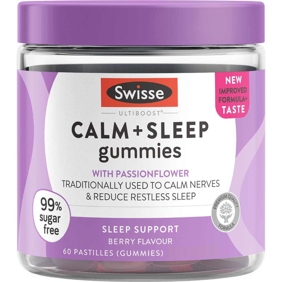 Swisse Ultiboost Calm + Sleep Gummies 60 pack