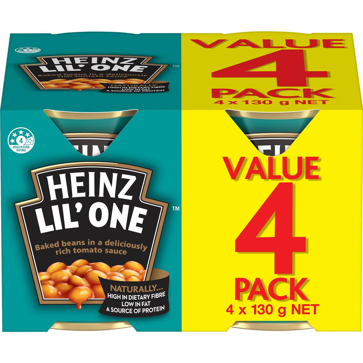 Calories in Heinz Beanz Baked Beans In Tomato Sauce Multipack calcount