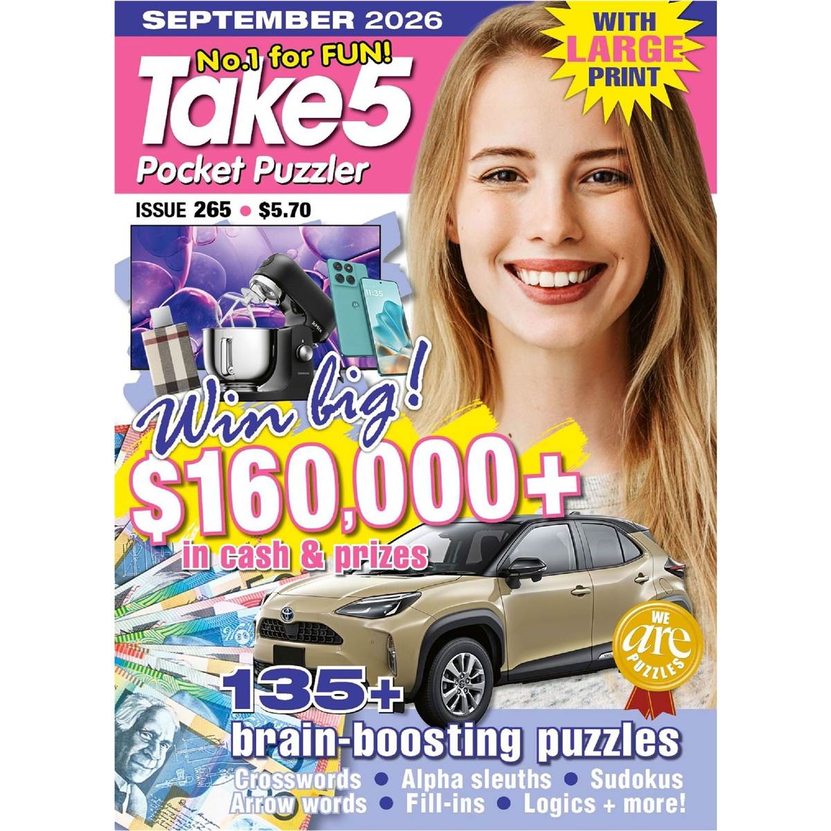 Take 5 Pocket Puzzler Book