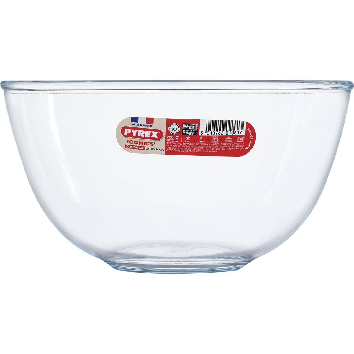 Pyrex 3.1L Iconics Mixing Bowl each