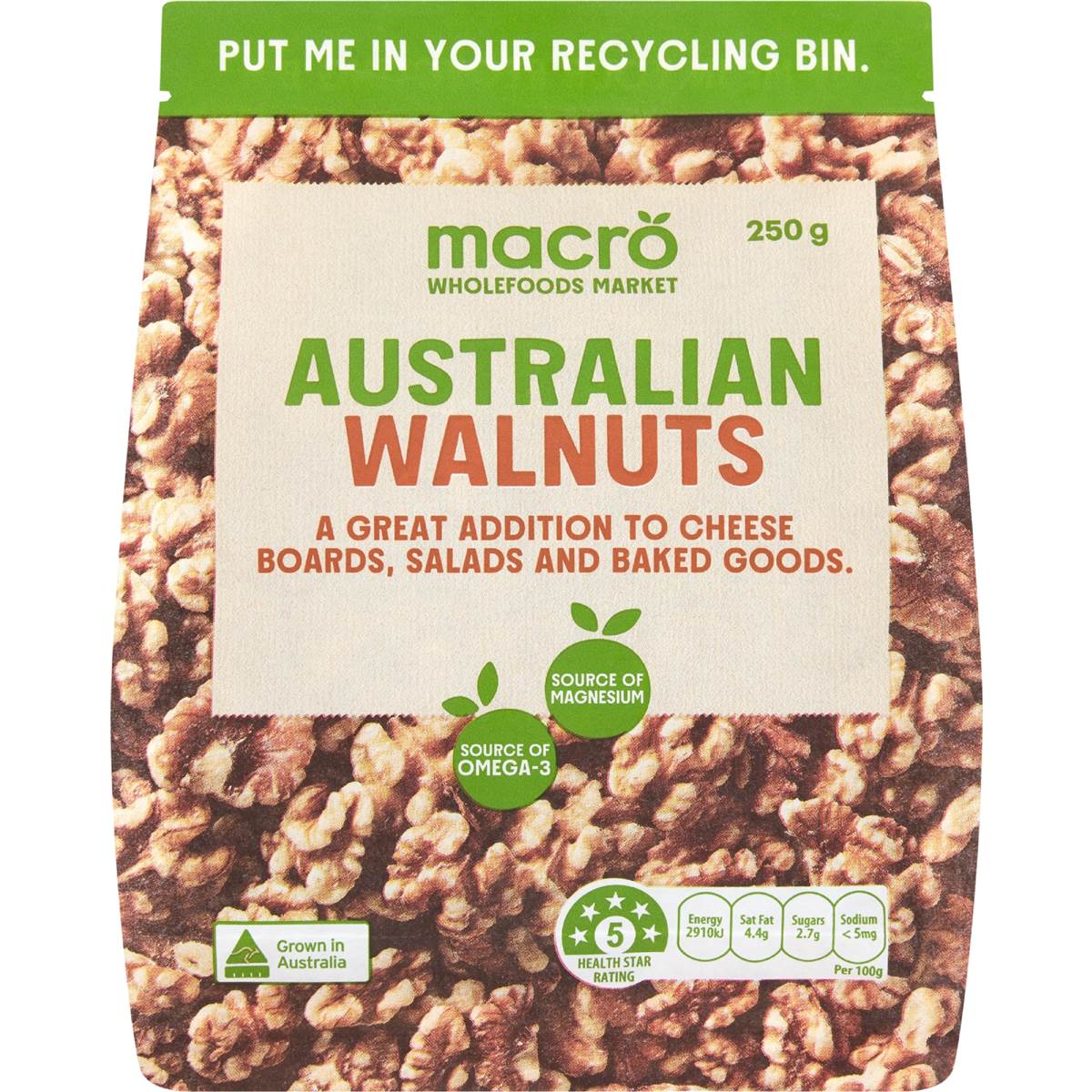 Macro Australian Walnuts
