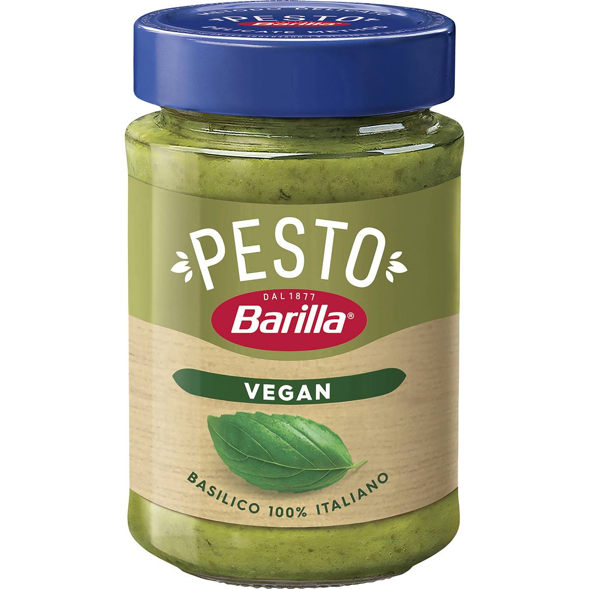 Calories in Barilla Pesto Sauce Basilico Vegan