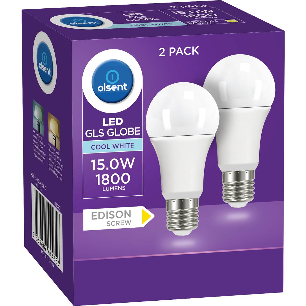 Olsent LED GLS ES 15.0W 1800Lm Cool White