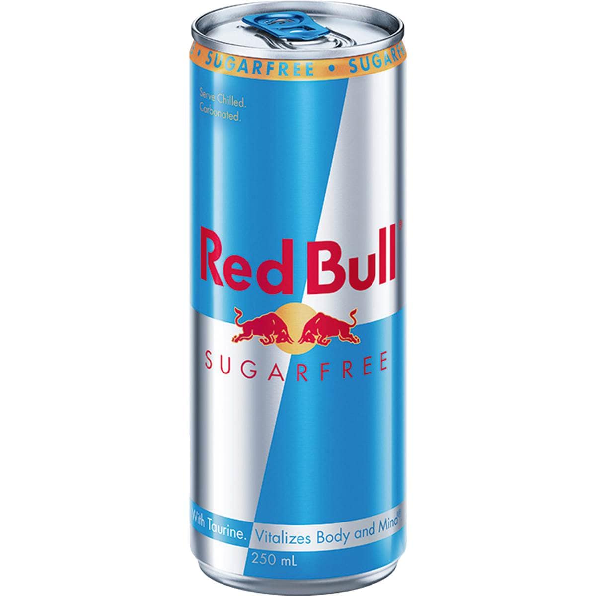 Red Bull Energy Drink Sugar Free 250mL