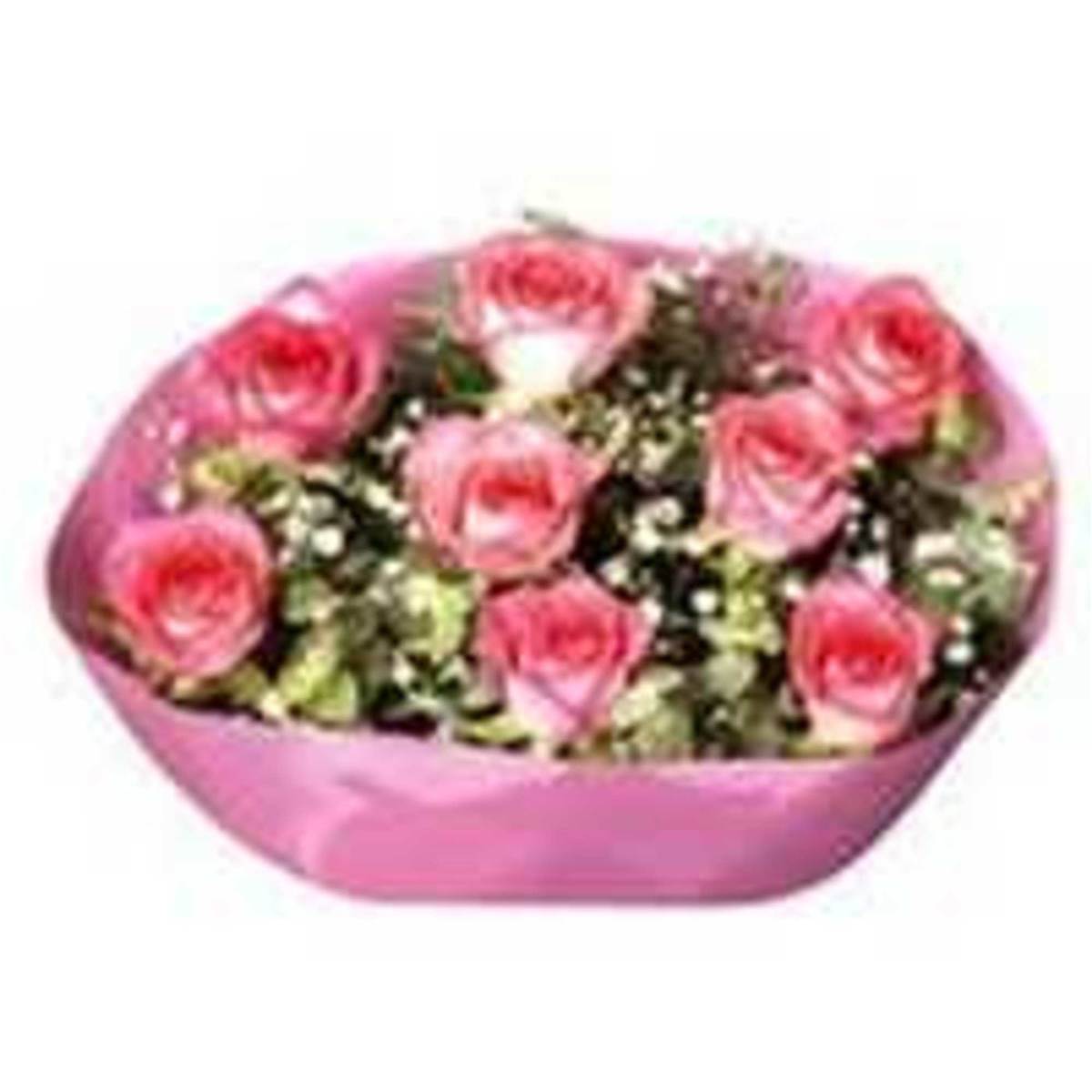 Rose Colour Fresh Flower Bouquet