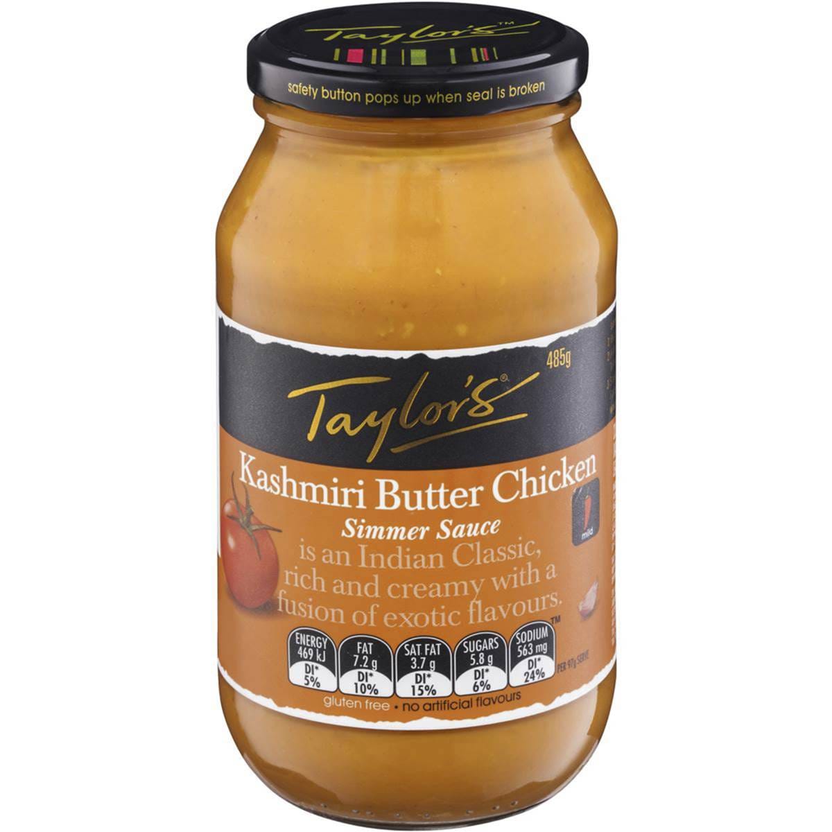 Taylor's Simmer Sauce Kashmiri Butter Chicken