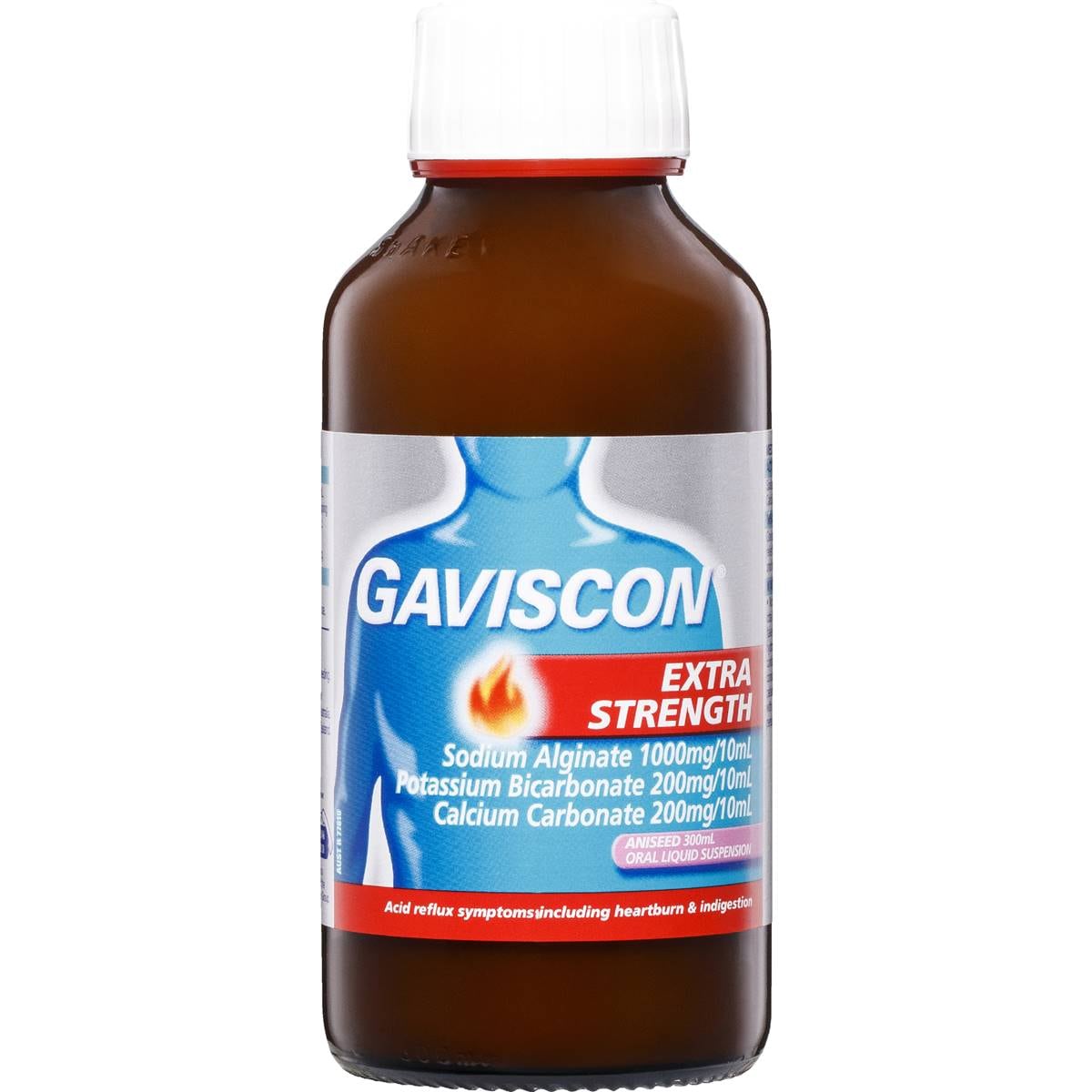 Gaviscon Extra Strength for Acid Reflux Relief Aniseed Liquid 300mL