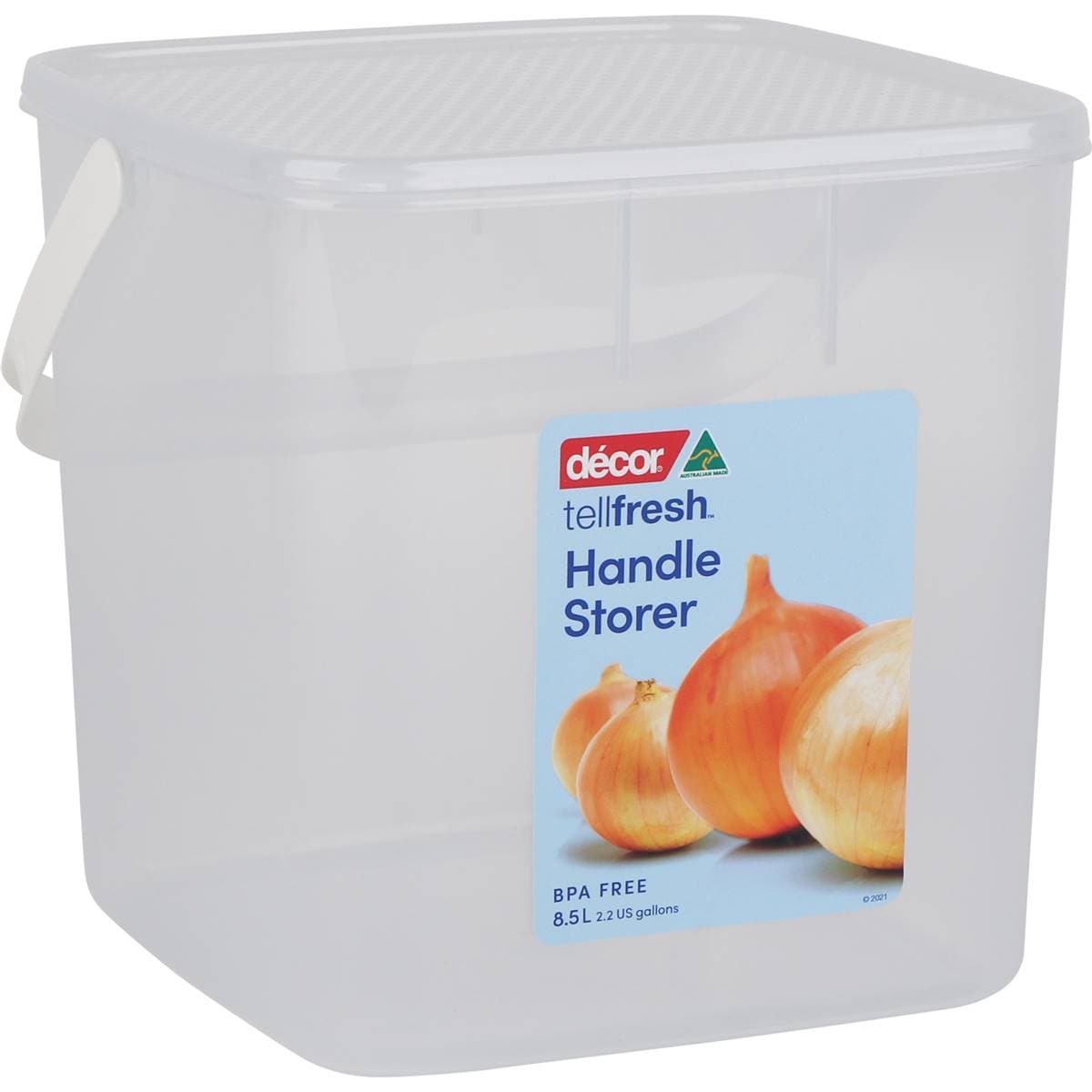Decor Tellfresh Handle Storer Food Container 8.5L each