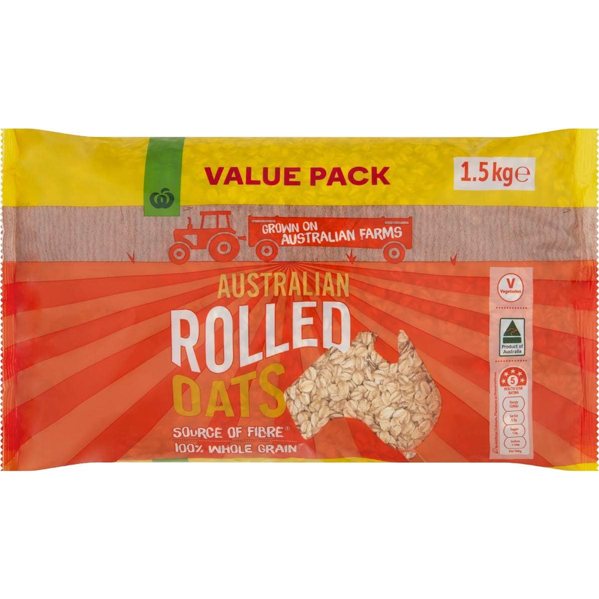Woolworths Australian Rolled Oats