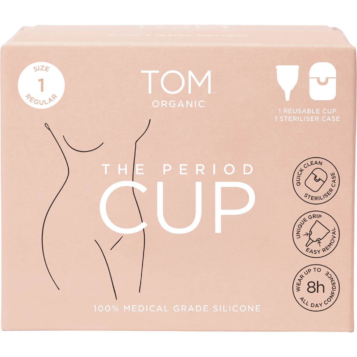 TOM Organic The Period Cup Size 1 Regular