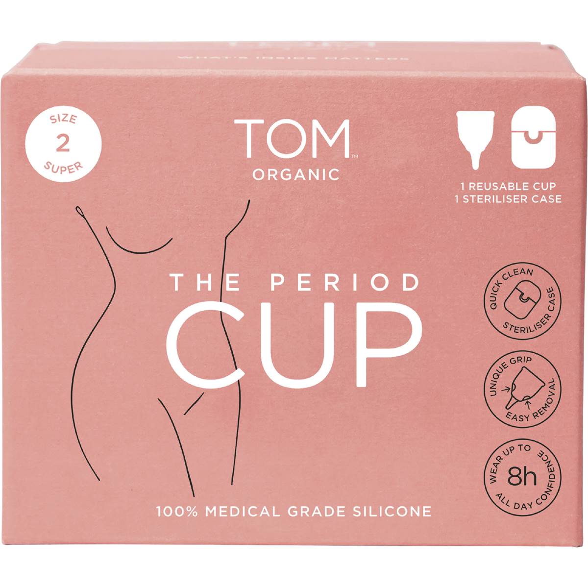 TOM Organic The Period Cup Size 2 Super