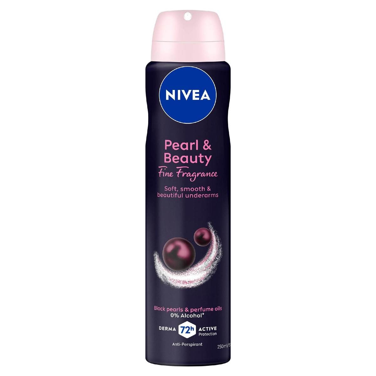 Nivea Black Pearl & Beauty Antiperspirant Deodorant 250mL
