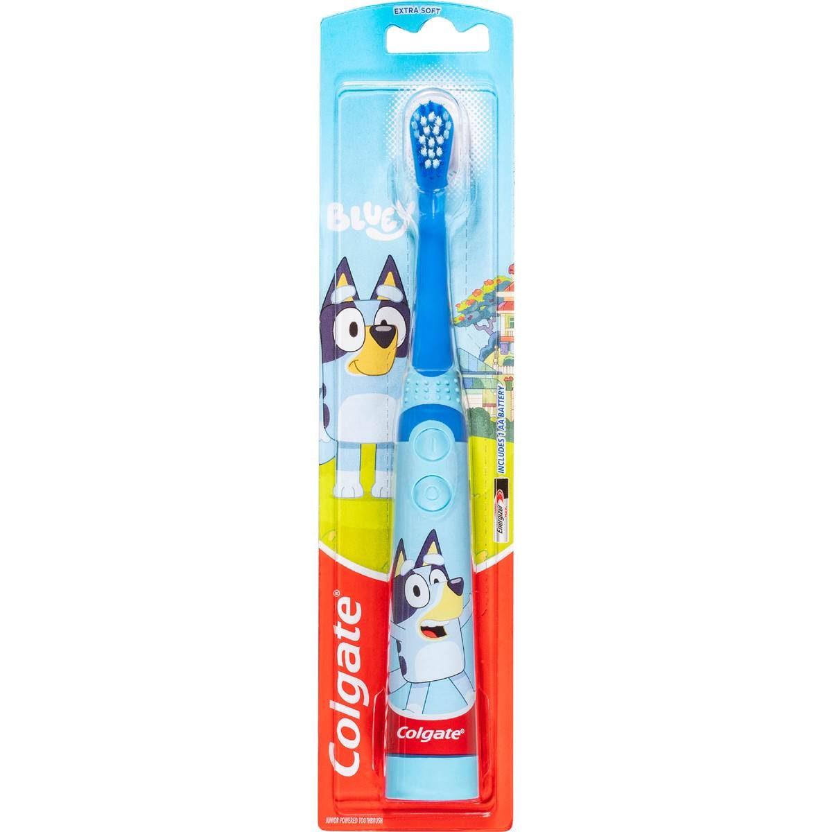 Colgate Kids Toothbrush Battery Sonic Bluey Extra Soft For 3+ Years each