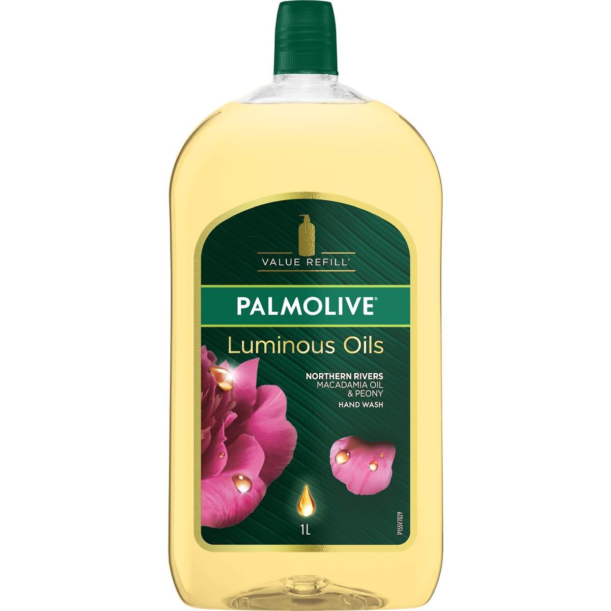 Palmolive Luminous Oils Hand Wash Refill Peony & Macadamia Oil 1L