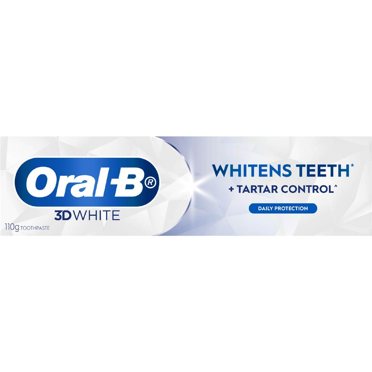 Oral-B 3D White Enamel Strong Whitening Toothpaste 110g