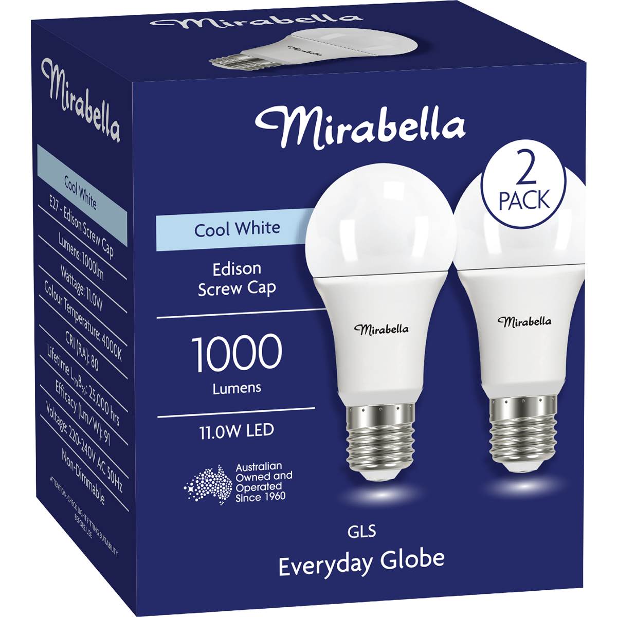 Mirabella Gls Es 11W 1000Lm 4000K Cw