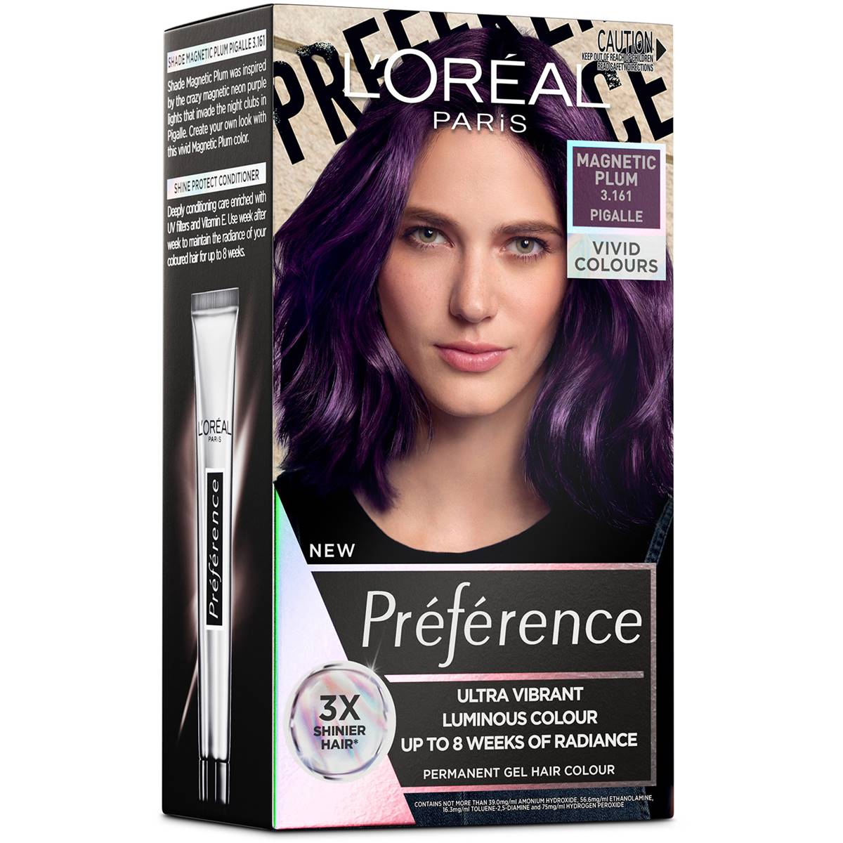 L'Oreal Paris Preference Ultra Vibrant Magentic Plum Hair Colour