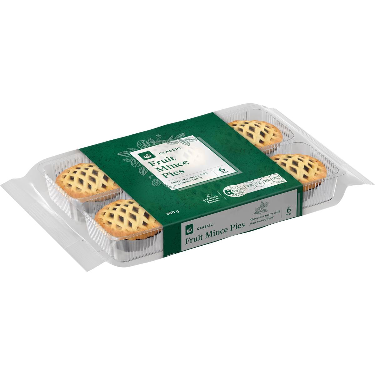 Woolworths Fruit Mince Pies Lattice