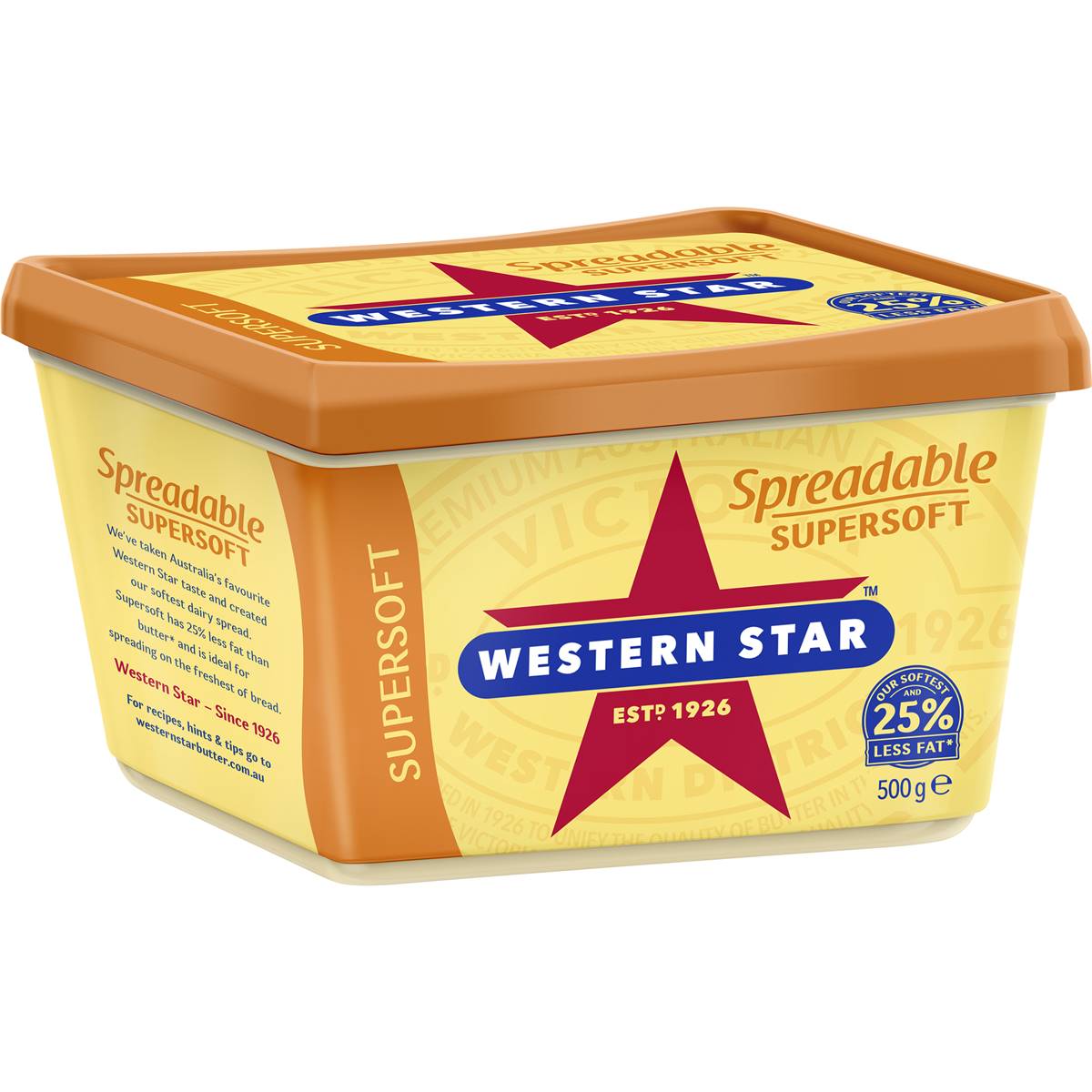 Calories in Western Star Supersoft Spreadable